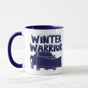 Winter Warrior Plocka Lastbil med snöplow Mugg
