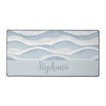 Winter Watercolor Snowfall Wave Personalized