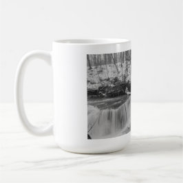 Winter Waterfall i Cleveland Metro Parker Kaffemugg