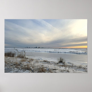 Winter Waterscape Photo Poster