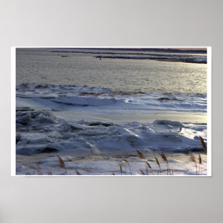 Winter Waterscape Photo Poster