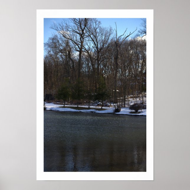 Winter Waterscape Poster (Framsidan)