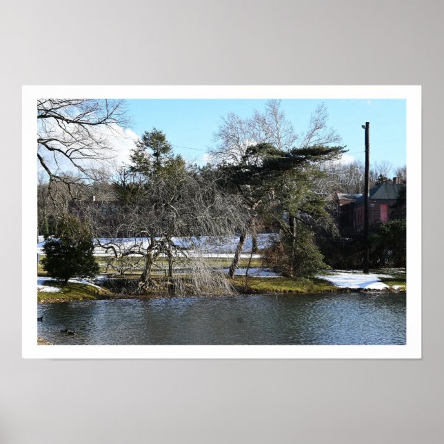 Winter Waterscape Poster (Framsidan)