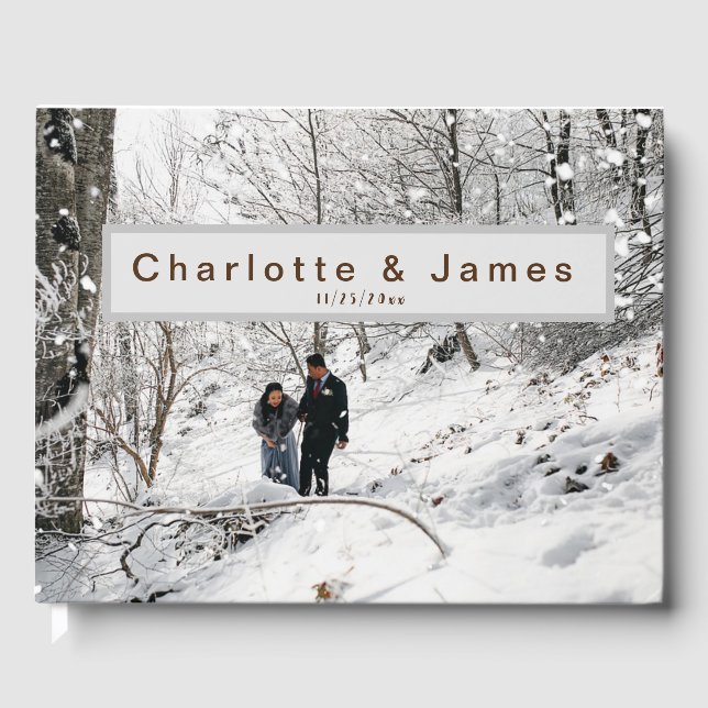 Winter Wedding Guest Bok (Framsida)