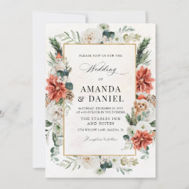 Winter Wedding Invitation Inbjudningar