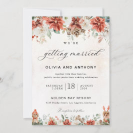 Winter Wedding Invitation Inbjudningar