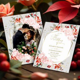 Winter Wedding Photo Investigation Watercolor Blom