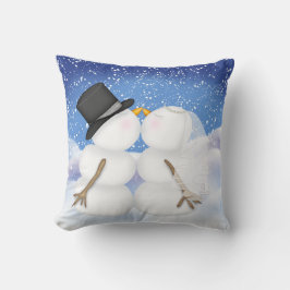 Winter Wedding Pillow Kudde