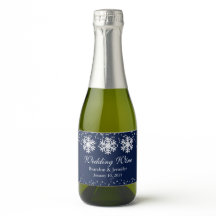 Winter Wedding Snöflingor och Glitter Favor