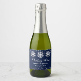 Winter Wedding Snöflingor och Glitter Favor