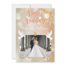 Winter Wedlings par Photo Guld Bröllop