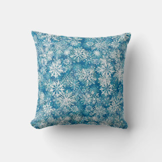 WINTER WHITE AND BLUE KUDDE
