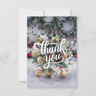 Winter Wish Enchanted Glad helg Tack Kort