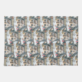 Winter Wishes Christmas Gift For Home Decor Kökshandduk