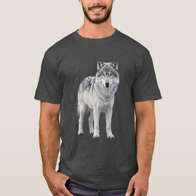 Winter wolf t shirt (Framsida)