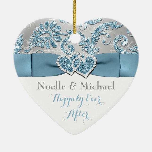 Winter Wonderland 1:a julen Keepsaké Ornament (Baksidan)