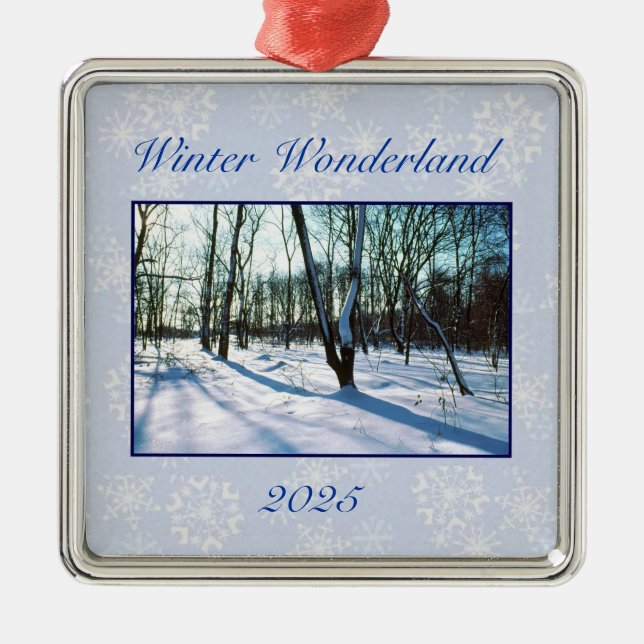"Winter Wonderland" 2025 Ornament (Framsidan)