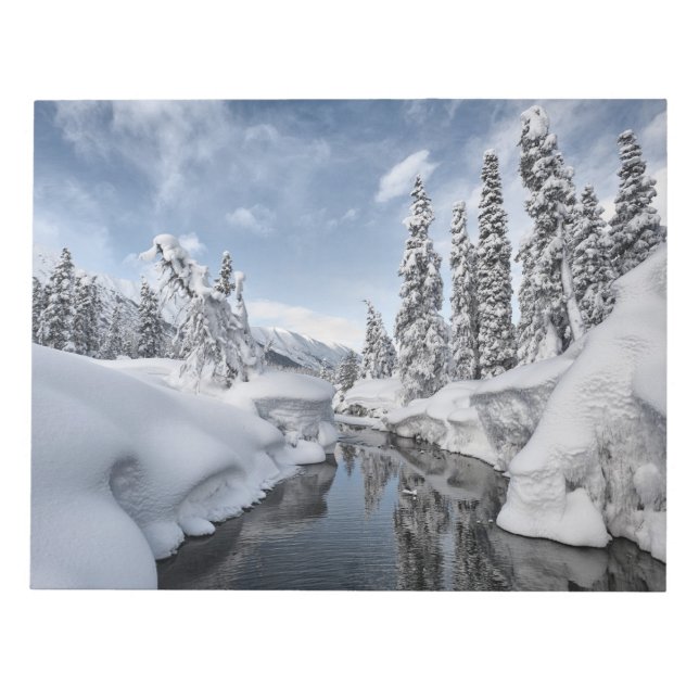 Winter Wonderland Anteckningsblock (Framsida)