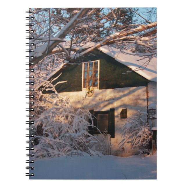 Winter Wonderland Anteckningsbok (Framsidan)
