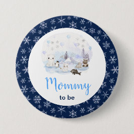 Winter Wonderland Arctic Animals Mommy To Be Knapp