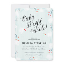 Winter Wonderland Baby Det är Kallet utanför Showe