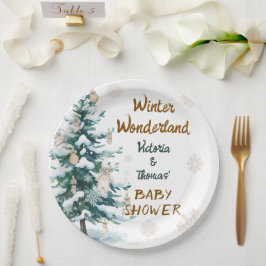 Winter Wonderland Baby Shower 