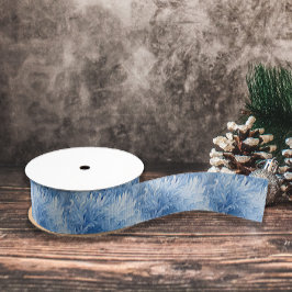 Winter Wonderland Blue frosty mönster