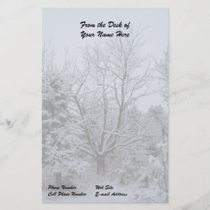 Winter Wonderland Brevpapper