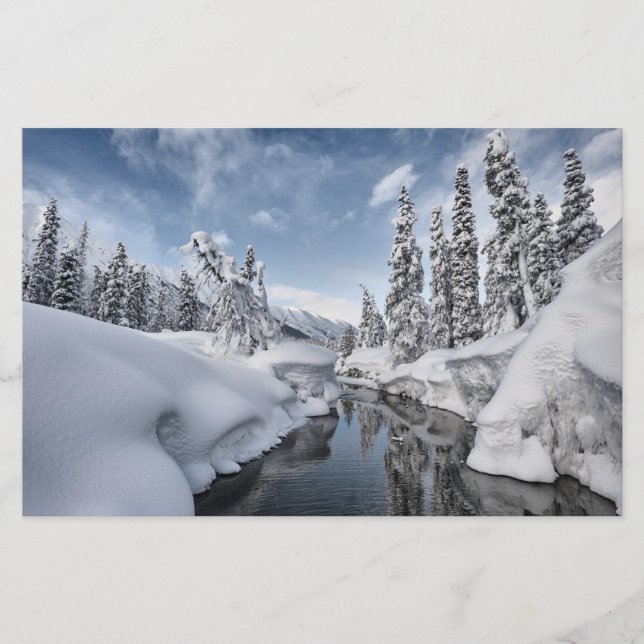 Winter Wonderland Brevpapper (Framsida)