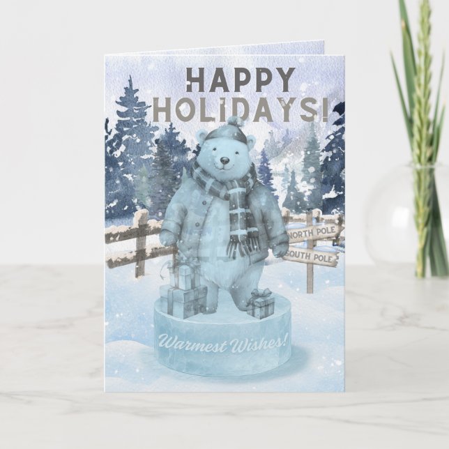 Winter Wonderland Card Kort (Framsida)