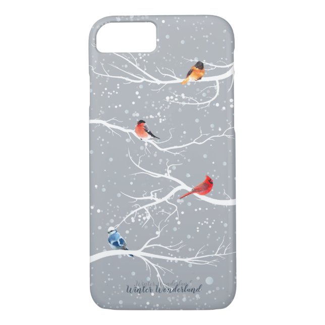 Winter Wonderland Case-Mate iPhone Skal (Baksida)