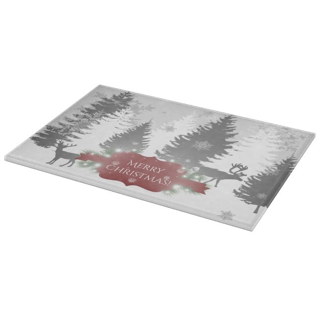 Winter Wonderland Cshing Board - Red (Hörn)