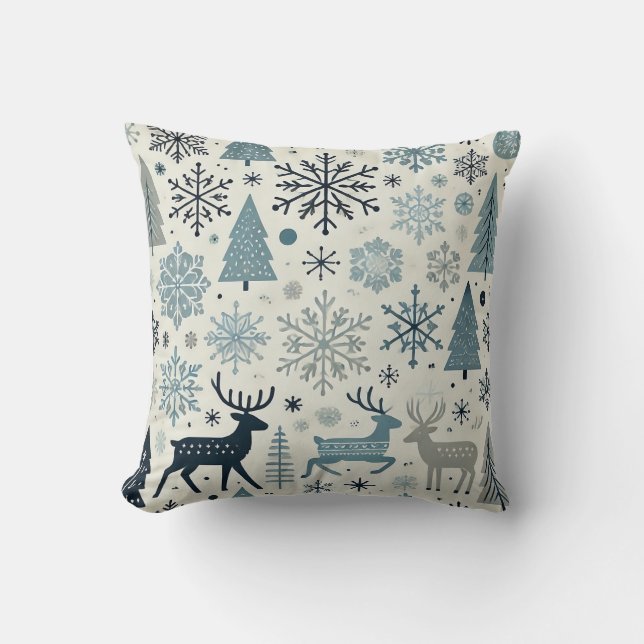 Winter Wonderland Cushion Kudde (Framsida)