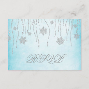 Winter Wonderland Diamond Snöflingor OSA kort