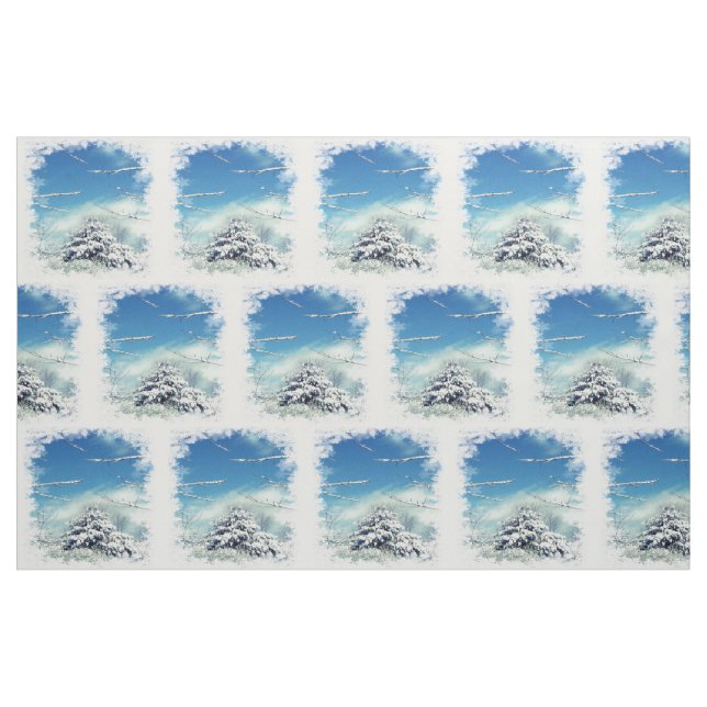 Winter Wonderland Fabric Tyg (Fat Quarter)