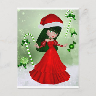 Winter Wonderland Fairy Vykort