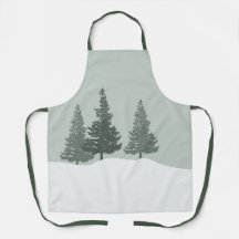 Winter Wonderland Forest Träd