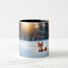 Winter Wonderland Fox Mugg