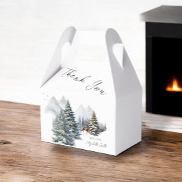 Winter Wonderland Gender Neutral Det är Kallet uta Presentaskar