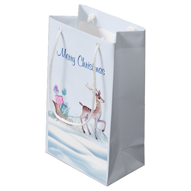 Winter Wonderland Gift Bag (Baksidan Vinklad)
