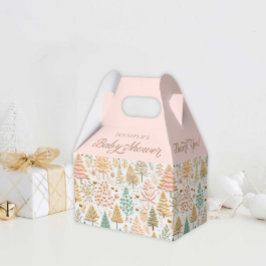 Winter Wonderland Girl Baby Shower Presentaskar