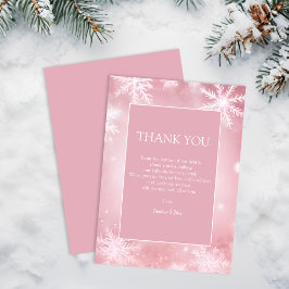 Winter Wonderland Girl Baby Shower Tack Kort