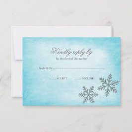 Winter Wonderland Gnistra Snöflingor Teal OSA