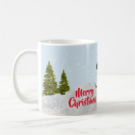 Winter Wonderland God jul Snögubbe Kaffemugg