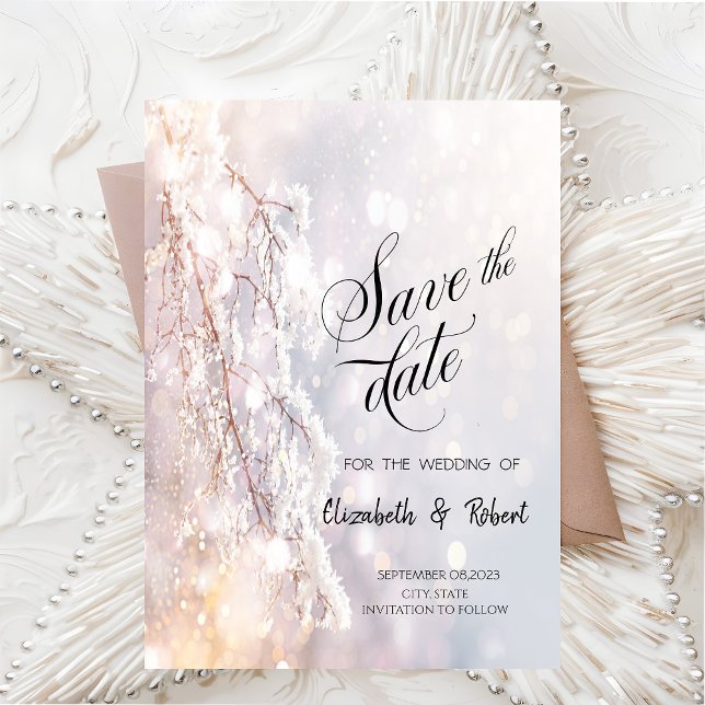 Winter Wonderland Grenar Spara datum Spara Datumet (Skapare uppladdad)