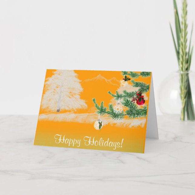 Winter Wonderland Helgkort (Framsida)