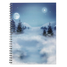 Winter Wonderland i natt Anteckningsbok