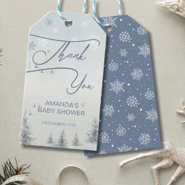 Winter Wonderland Its Cold Outside Boy Baby Shower Presentetikett