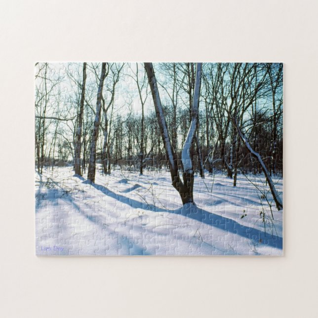 "Winter Wonderland" Jigszawa Puzzle Pussel (Horisontell)