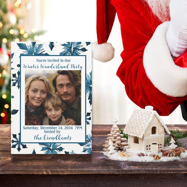 Winter Wonderland jul Party Inbjudningar (Skapare uppladdad)